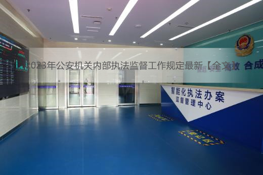 2023年公安机关内部执法监督工作规定最新【全文】